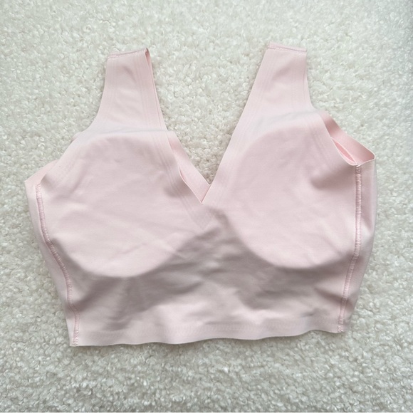 True & Co Peony Pink Bralette Bra - Picture 3 of 4